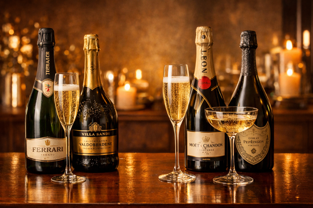 Bollicine Italiane e champagne