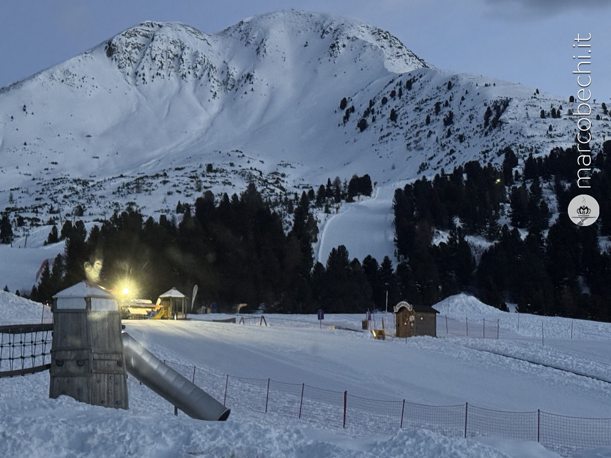 A 2050 mt sulla neve