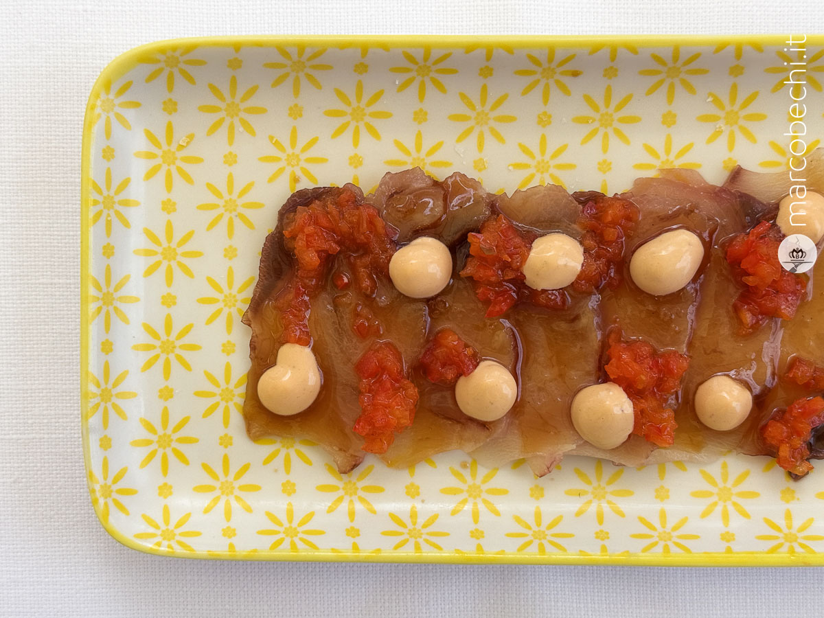 Sashimi di ricciola