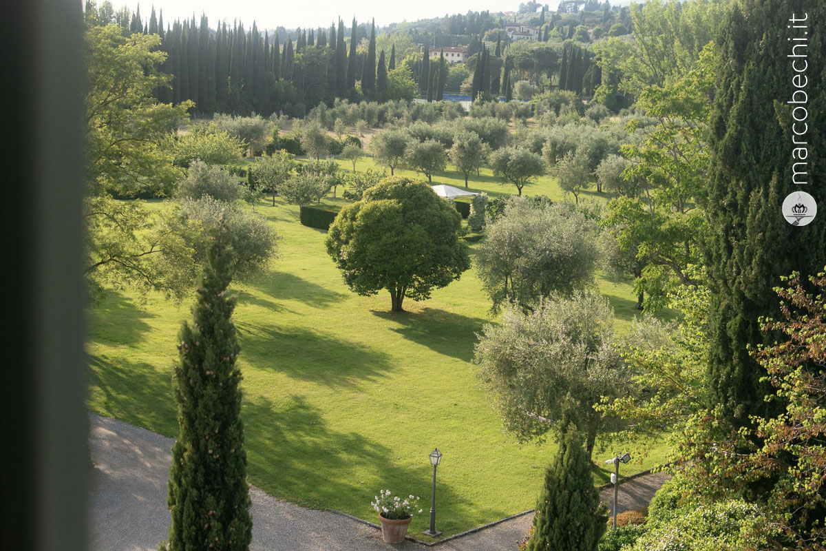 Il parco di Villa La Massa