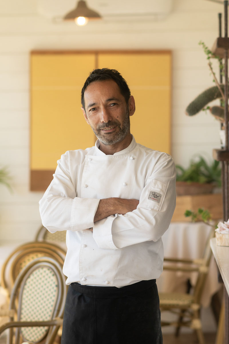 Lo chef Fabio Simpatia
