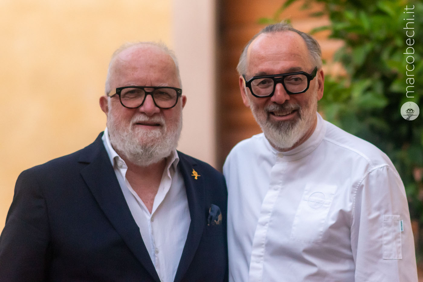 Marco Bechi e Chef Norbert Niedelkofler