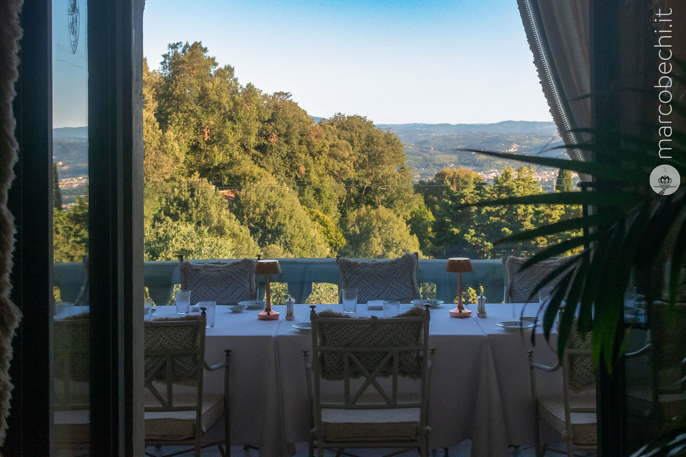 I tavoli del Ristorante San Michele - Villa San Michele, A Belmond Hotel, Florence