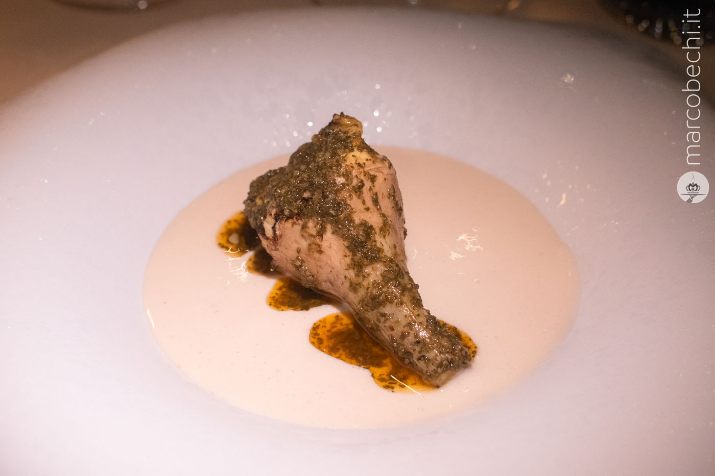 Carciofo, Mandorla e Chimichurri