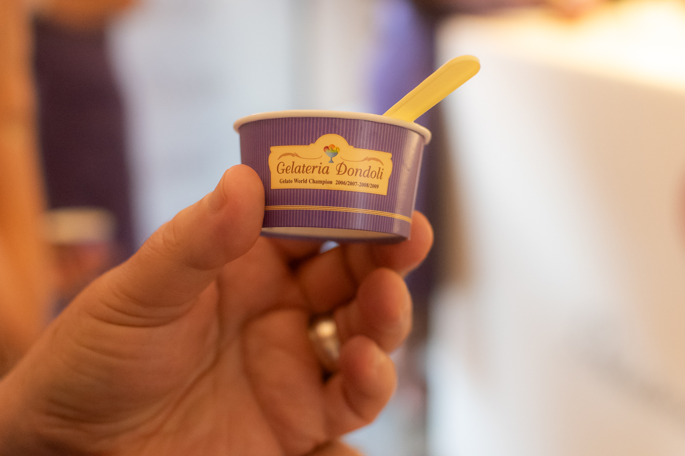 Il gelato di Sergio Dondoli